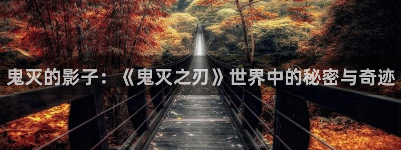韩漫漫画sss：鬼灭的影子：《鬼灭之刃》世界中的秘密与奇迹
